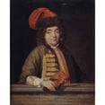 thumbnail image 3 of Nicolas Colombel 12x14 Black Modern Framed Museum Art Print Titled - Portrait of Emmanuel De Coulanges (1633-1716), Epistolier and Chansonnier (1690), 3 of 5
