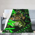 thumbnail image 2 of Apex Legends Octane Bed Blanket Air Conditioner Quilt Ultra Soft Flannel Blanket All Season Fuzzy Blanket Reversible Fluffy Plush Blanket 50"X40", 2 of 8