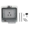 thumbnail image 2 of Socket, No Deformation Electrical Socket Sturdy US Standard Impact Resistance With Accessories For Outdoor For Office, 2 of 8