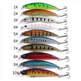 thumbnail image 2 of 40 Piezas Lote SeñUelo SeñUelo Interna Flotante SeñUelos de Pesca Bass CrankBait 6 cm, 2 of 7