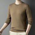 thumbnail image 4 of Ceisia Men Solid Color Long Sleeve Stand Up Collar Button Casual Gift Daily Outdoor Fashion Hoodie Top, 4 of 9