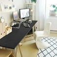 Table Top 43x24 inches OnePiece Melamine Desktop for Sit Stand Desk