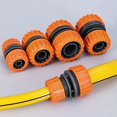 thumbnail image 2 of ERKOON 8er Double Ale Hose Connector Set 1/2 Inch Two Way Hose Extender Extension Hose 2 of 13