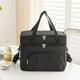 thumbnail image 2 of Bolsa térmica grande para almuerzo, lonchera térmica suave y refrescante para adultos, hombres y mujeres, azul oscuro, 24 latas (15 l, negro), 2 of 5
