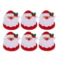 thumbnail image 4 of WORGEOUS Party Utensil Holder Red Nonwoven Cloth 6Pcs 5.9X4.3X1.2In, 4 of 8