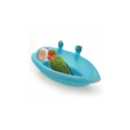 thumbnail image 2 of Mini Bañera De Plástico Para Pájaros Con Espejo azul, 2 of 4