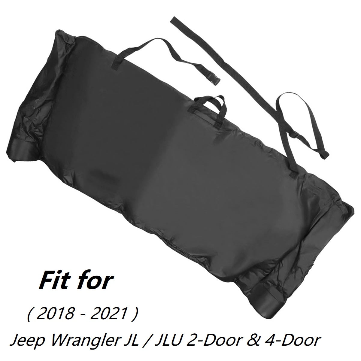 Opall Soft Top Window Storage Bag fits for 2018-2021 Jeep Wrangler JL JLU 
