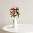 thumbnail image 4 of TIMIFIS Artificial Flowers for Outdoors Simulation of 18 Roses Exquisite European-Style Artificial Flowers Shooting Props Decorative Artificial Flowers Flower Arrangements Outdoor Faux Plants, 4 of 4
