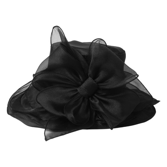 Avaner Derby Hats for Women Ladies, Classy Organza Sun Hat, Church Tea Party Wedding Fascinator Hat