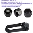 thumbnail image 2 of Paquete de 20 tapas para tuercas de rueda de 17 mm, cubiertas para tuercas de pernos de rueda, cubiertas hexagonales para tuercas de neumáticos con juego de herramientas de extracción para automóviles, 2 of 5