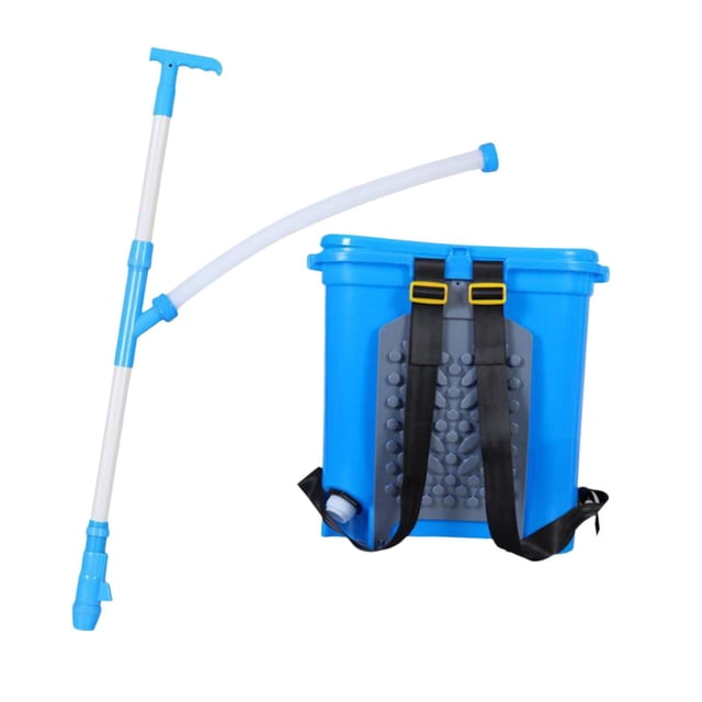 pitrice Manual Spreader Fertilization Tool 25L Corn Trees Height Fruit for Adjustable Style A