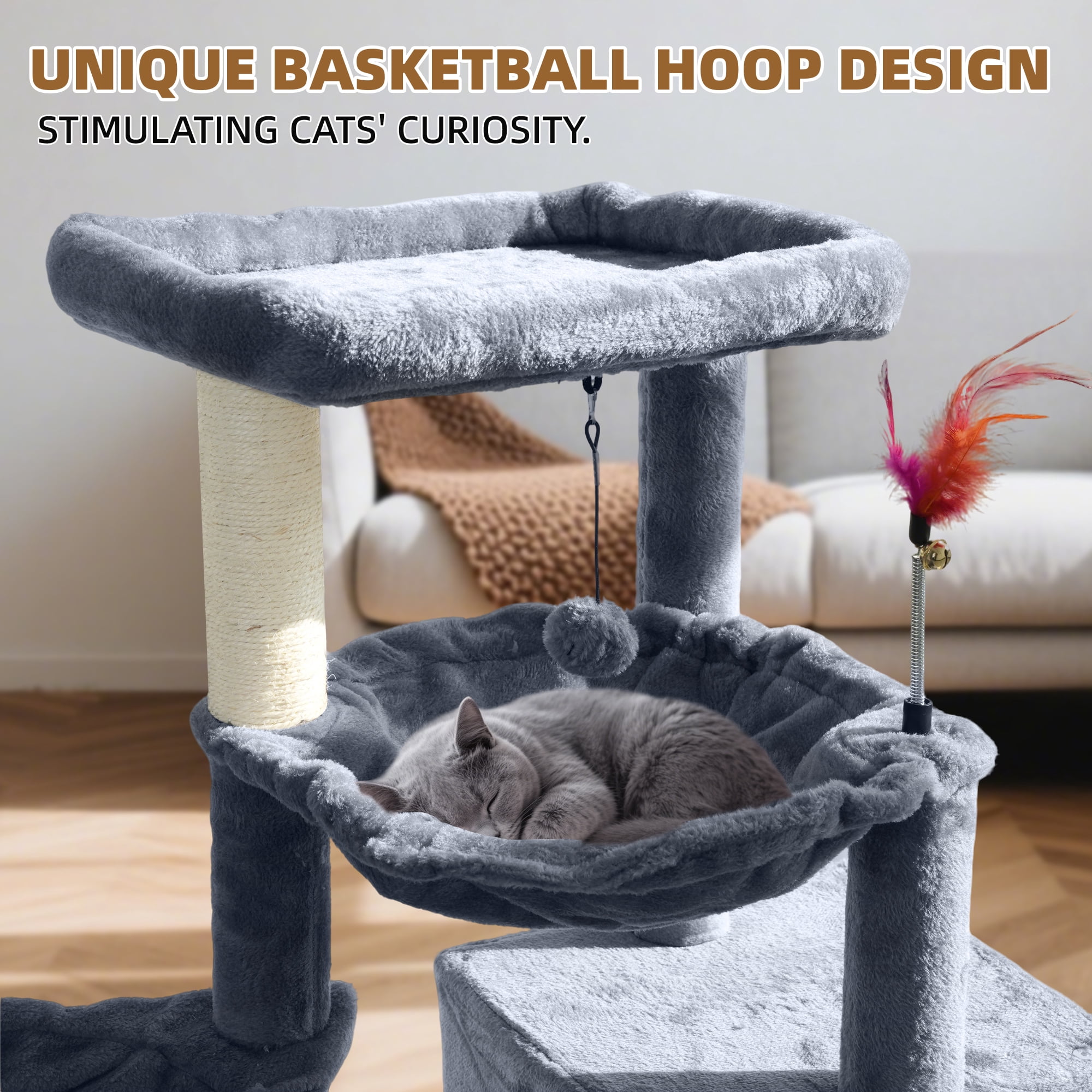 TWDEPART cat tree 530
