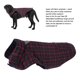 thumbnail image 3 of Chaleco cálido para perros pequeños, medianos y grandes: abrigo impermeable y resistente al viento a cuadros para perros esencial para el invierno, 3 of 8