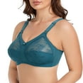 thumbnail image 2 of Women Minimizer Bra Comfort Wirefree Full Coverage Large Bust Non-Padded 42D, 2 of 5