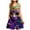 Purple, variant on New Summer Dresses for Women 2025 Carnival Ladies Casual Plus Size Sleeveless Round Neck Short Dress Womens Summer Dresses
