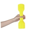 thumbnail image 5 of OUNONA 4Pcs Plastic Exercise Dumbbells Yellow for Hand Eye Coordination and Gymnastics Performance, 5 of 5