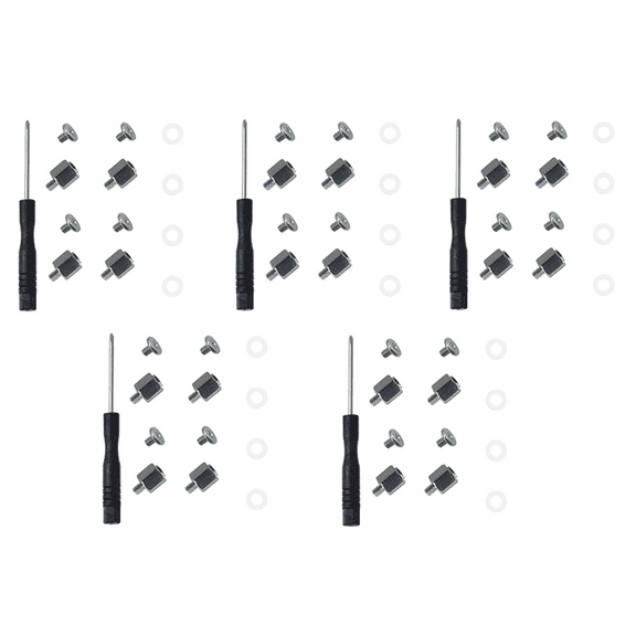 5Set M.2 SSD Screw Kit NGFF NVME SSD Standoff Mounting M.2 NGFF/NVMe Screw Set Stand Screw Hex Nut for A- M.2 SSD