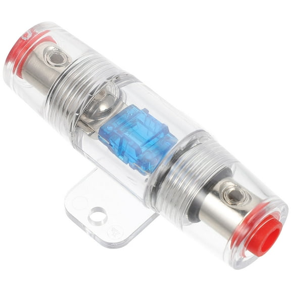 VERDANVERSE Car Audio Fuse Seat Car Speaker Accessory White 1Pcs