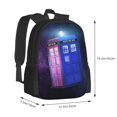 thumbnail image 2 of Doctor Who Backpack, Casual Laptop Backpack for College School, Back To School Gift for Men & Women, Unisex Computer Bag, Fits 15 Inch Notebook, 2 of 9