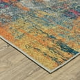 thumbnail image 2 of Oriental Weavers Sumter Washable Area Rug - SUM11 - 5' x 7' - in Multi-colored - Modern Style, Non-Slip, Stain Resitant, Ultra Low Pile, Bedroom, Office Rug, 2 of 3