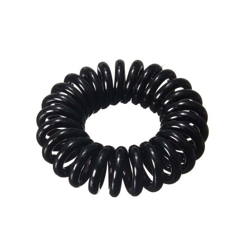 3pcs Pack Spiral Slinky Hair Head Bands Elastics Bobbles Ties