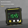 thumbnail image 4 of Digital Angle Finde Magnetic,2026 Upgraded 4-Side Magnetic Digital Angle Gauge,Cube Inclinometer with Backlight,Magneti c Electronic Level Angl e Finder Tool Protractor Inclinometer Woodworking Tools, 4 of 8
