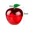 thumbnail image 4 of 80PCS Preferencia de Banquete de Boda Contenedor de Manzana Juguete Relleno Plástico en Forma de Manzana Caja, 4 of 5