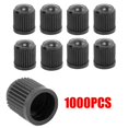 thumbnail image 1 of 1000X VáLvula de NeumáTico de PláStico Negro Cubierta de Polvo de Aire Tapas de VáStago Tapa de VáLvula Tapa de VáStago de VáLvula para Rueda Coche CamióN SUV Bicicleta, 1 of 5
