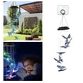 thumbnail image 2 of Solar Butterfly Wind Chimes - Color-Changing, Outdoor Decor, Gift for Mom/Girls, Garden/Patio, 2 of 6