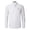 White*, variant on RUTAYY Men's Shirts Long Sleeve Formal Casual Business Comfortable Breathable Turndown Collar Button Down Playful Vacation Blouse