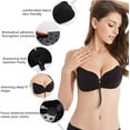 thumbnail image 6 of Strapless Sticky Bra Backless Bra Invisible Silicone Bras Push up Bra for Women 2 Pack, 6 of 9