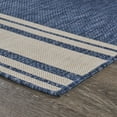 thumbnail image 4 of LR Home Sophie 3' x 5' Navy/White Nautical Compass Indoor/Outdoor Performance Area Rug, 4 of 9