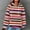 Red Sweatshirt for Winter, variant on XPMWRP Women's Striped Drawstring Hoodies Waffle Knit Sweatshirt Fall Winter Long Sleeve Pullover Sweatshirts With Pockets Blue M
