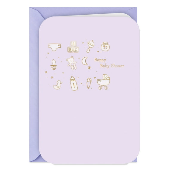 Hallmark Baby Shower Card (Glad to Celebrate With You)
