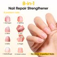 thumbnail image 4 of Gellen 15ml Nail Strengthener, Air Dry Clear Finish Nail Growth Strengthener for Thin Weak and Damaged Nails Repair Solution with Protein Keratin Calcium Nourish Nail Care Treatment, Ginger Scented, 4 of 11