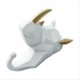 thumbnail image 4 of Gancho para Abrigos con Cabeza de Animal, Abrigo Colgante, Sombrero y Llave, Gancho para Abrigos de Resina C, 4 of 5