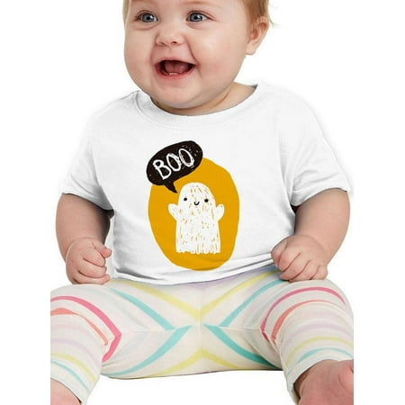 

Boo. Adorable Ghost T-Shirt Infant -Image by Shutterstock 12 Months