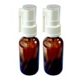 thumbnail image 1 of Amber Glass Empty Oral Sprayer 2-Pack for Colloidal Silver, Iodine, Essential Oils & Other Water Based Applications, 30ml (1oz) 2-Pack, 1 of 4