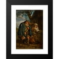 thumbnail image 2 of Adriaen Pietersz. Van De Venne 11x14 Black Modern Framed Museum Art Print Titled - A Beggar's Couple, 2 of 5