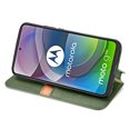 thumbnail image 2 of Étui pour Motorola MOTO G 5G à Rabat Portefeuille à Rabat Magnétique Protecteur - Vert, 2 of 5