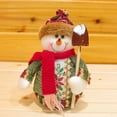 thumbnail image 3 of Christmas Plush Snowman Doll, Tabletop Figurines Hold Snow Shovel - Christmas Decorations Indoor Snowman Decor Ornaments Centerpiece - Winter Xmas Holiday Party Decor (Snowmen), 3 of 5