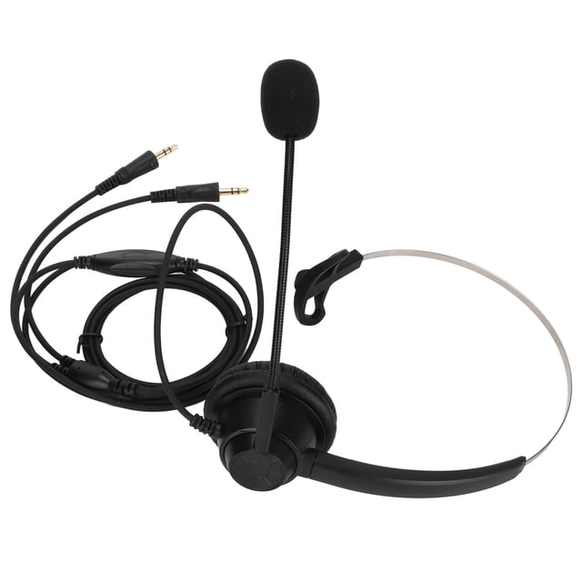 PC Business Headset,H360‑PC‑VA 3.5mm PC Business PC Headset Mono Cell Phone Headset Built for the Future