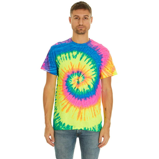 Daresay - Tie Dye Style T-Shirts for Men and Women - Multi Color Tops ...