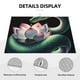 thumbnail image 3 of Fotbe Snake Holding A Lotus Alfombrilla de Secado para Cocina con Estampado, 18x24 Pulgadas, 3 of 7