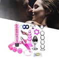 thumbnail image 1 of 14 piezas S&m juguetes sexuales ropa interior erótica juguetes sexuales para parejas principiantes-14 piezas- Sincero Electrónica, 1 of 2