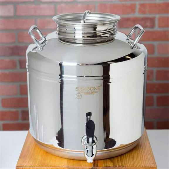 Cal Mil Stainless Steel Beverage Dispenser, 14 x 14 x 11 inch -- 1 each.