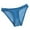 Blue, variant on dazeni Women's Easy Off Underwear with Side Hook Closure Low Adjuastable Waisted G String Thongs for Women Breathable Button Underwear