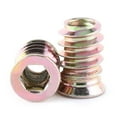 thumbnail image 1 of Écrou de Vis, Insert de Douille Hexagonale pour Meubles, Durabilité Prolongée, 1 of 2