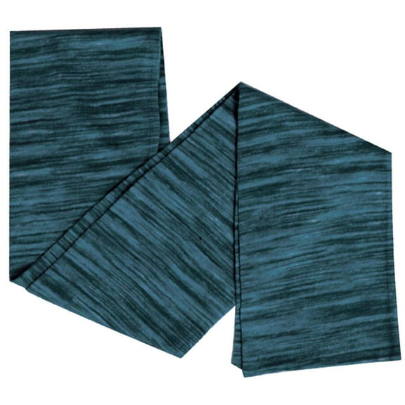 Hemp Rainbow Scarf - Teal