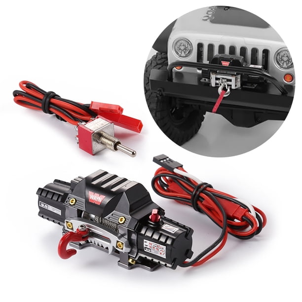 Cabrestante automático de 3 vías interruptor de Control remoto inalámbrico para Tmvgtek 1 18 RC accesorios de coche